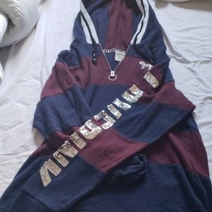 PINK sequin sweatshirt